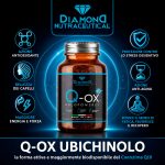 Q-OX+ HOLOPOWERED - Q10 Ubichinolo Kaneka Potenziato  | 8 Volte Più Biodisponibile | Coenzima Q10 Attivo - immagine 5