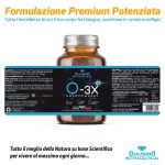 O-3X BIOPOWERED | Omega 3 Alaska Potenziati con Olio di Pesce Puro a Distillazione Molecolare Senza Metalli Pesanti - immagine 8