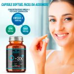 O-3X BIOPOWERED | Omega 3 Alaska Potenziati con Olio di Pesce Puro a Distillazione Molecolare Senza Metalli Pesanti - immagine 5