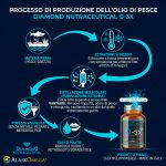 O-3X BIOPOWERED | Omega 3 Alaska Potenziati con Olio di Pesce Puro a Distillazione Molecolare Senza Metalli Pesanti - immagine 7
