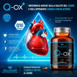 Q-OX+ HOLOPOWERED - Q10 Ubichinolo Kaneka Potenziato  | 8 Volte Più Biodisponibile | Coenzima Q10 Attivo - immagine 6