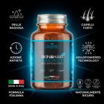 Skin & Hair Secret HOLOPOWERED – Azione Anti-Aging per Pelle e Capelli con Collagene Marino, Acido Ialuronico, Vitamina C, Tè Verde, Vitamine e Minerali - immagine 2